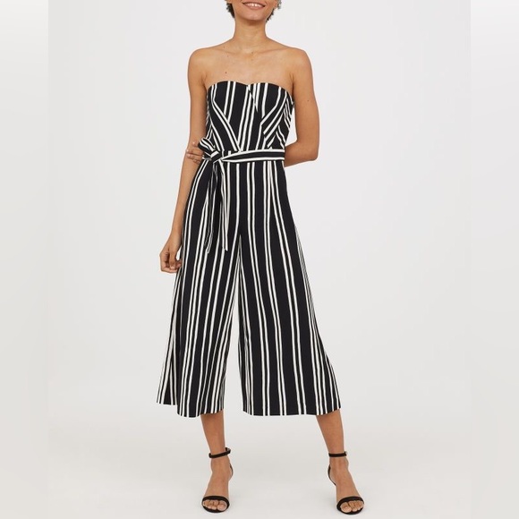 NWT H&M Bandeau Jumpsuit - Picture 1 of 9